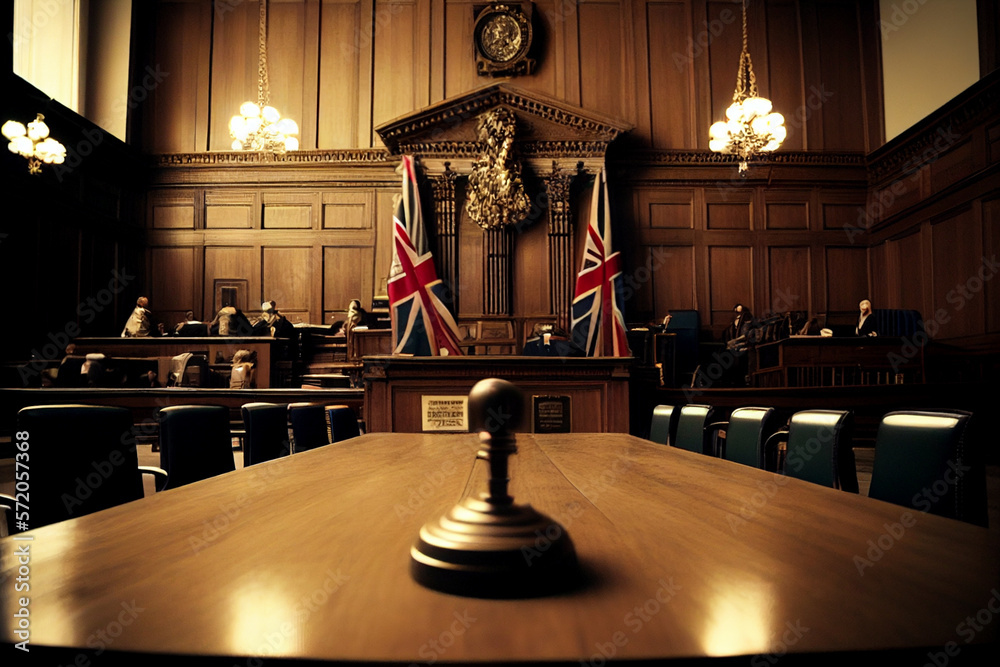 Courtroom in the UK