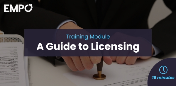 Training Module -A Guide to Licensing